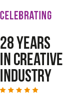 Celebrating 28 Years in Creative Industry