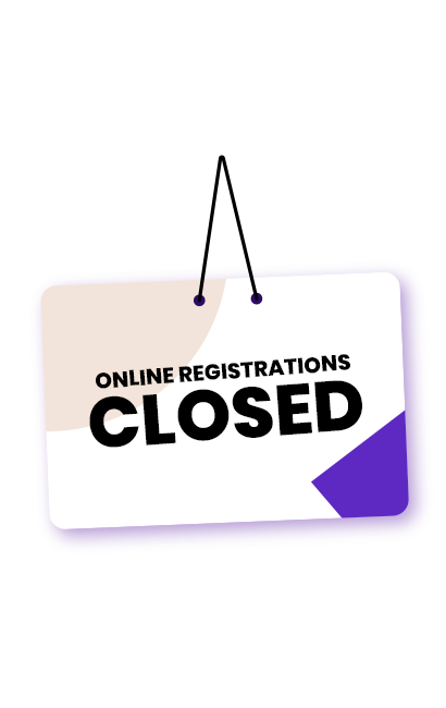 Online Registration Closed